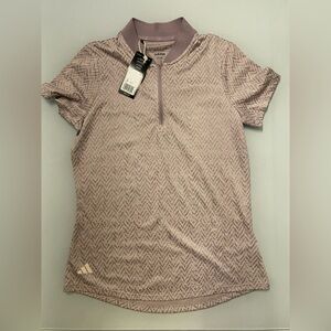 Adidas Women's Purple Polo Top size S NWT